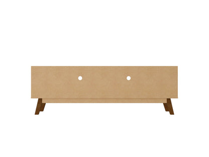 Malmo Modern 70.8" TV Stand with 2 Drawers - Rustic Brown