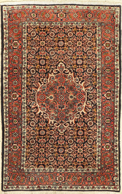 Fine Bidjar Rug | 4' 3" x 2' 10"
