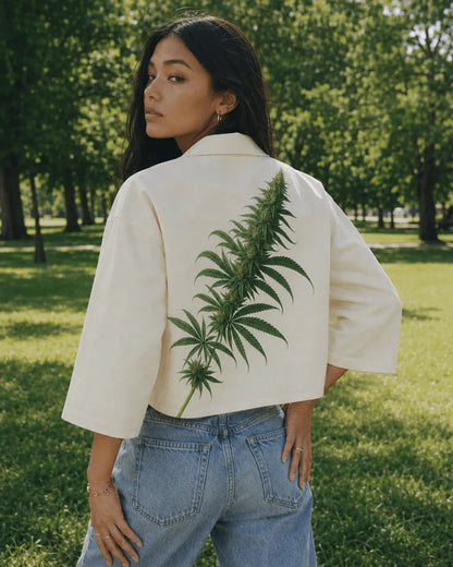 Flora Women's Cropped Jacket
