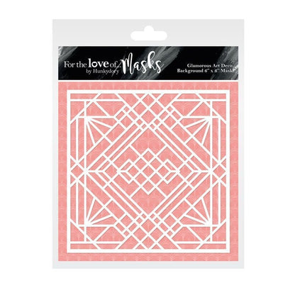 For The Love Of Masks - Glamorous Art Deco Background