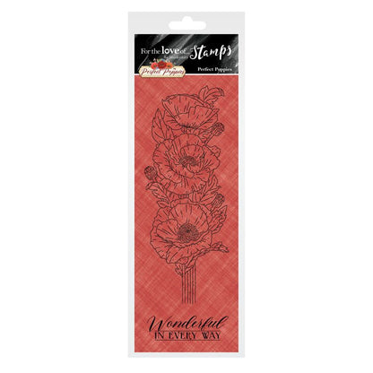 For The Love of Stamps - Perfect Poppies