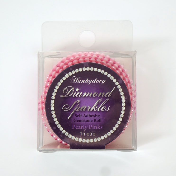 Diamond Sparkles Pearl Gemstone Rolls