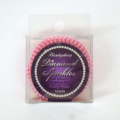 Diamond Sparkles Pearl Gemstone Rolls