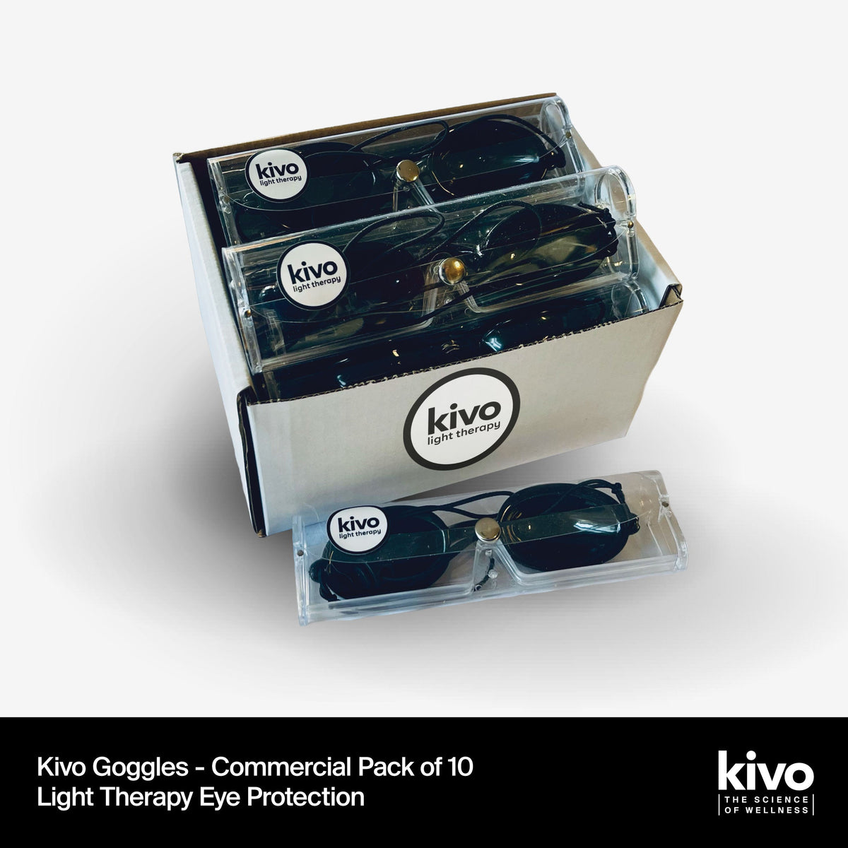 Commercial: Box of Light Therapy Goggles