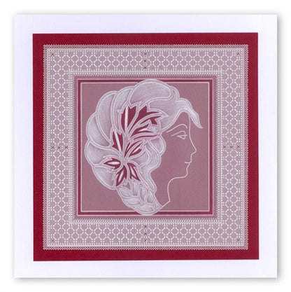 Groovi Amaryllis Cameo A6 Plate