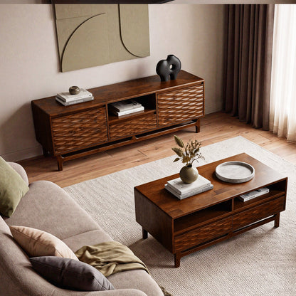 Elara Wooden Coffee Table