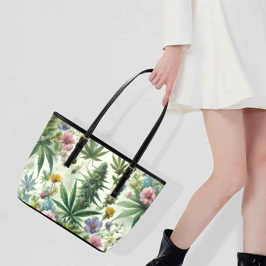 HER.B Garden Leathery Mini Tote
