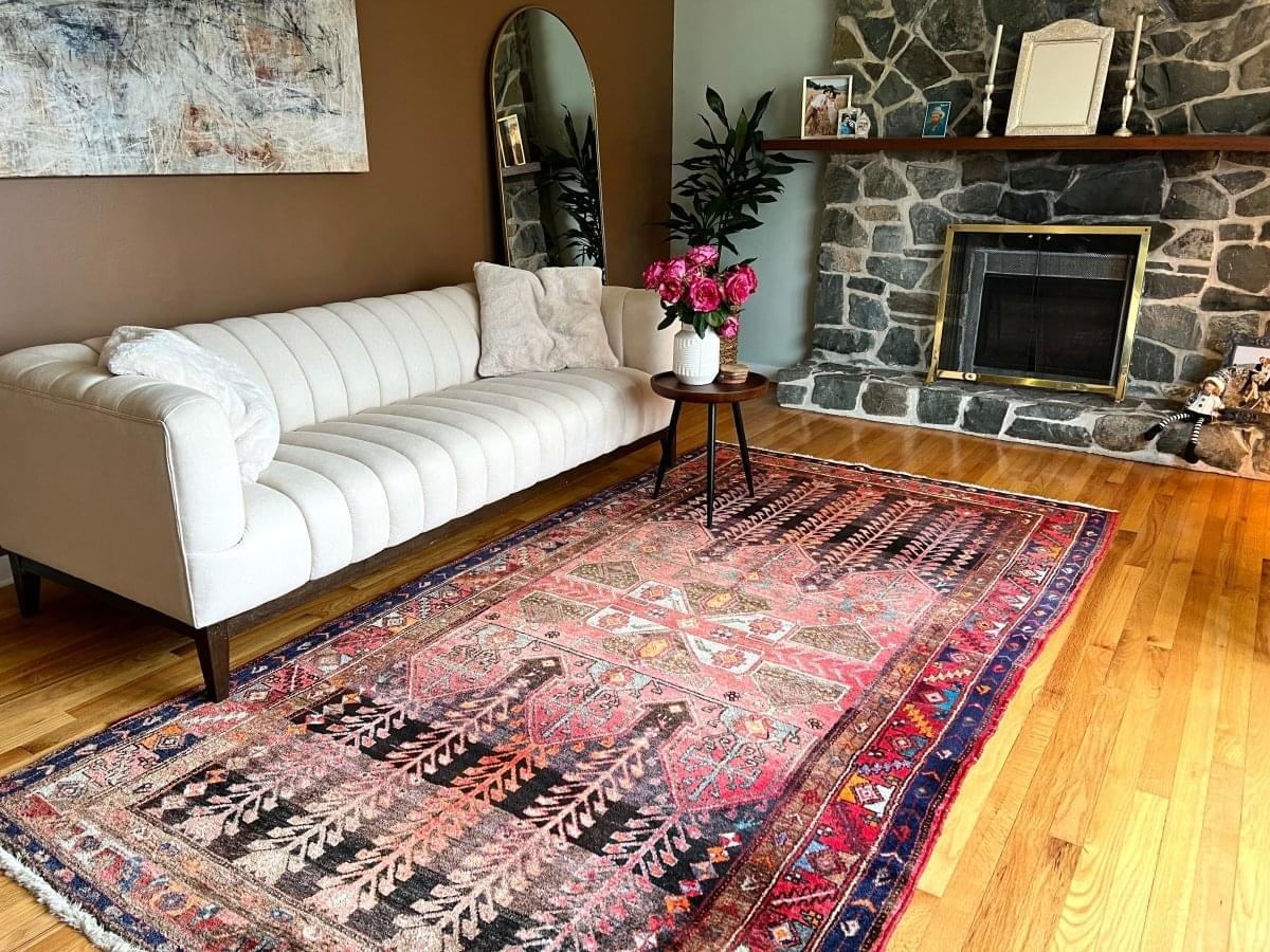 9'8" x 5' 3" | Vintage Kurdish Koliyai Rug