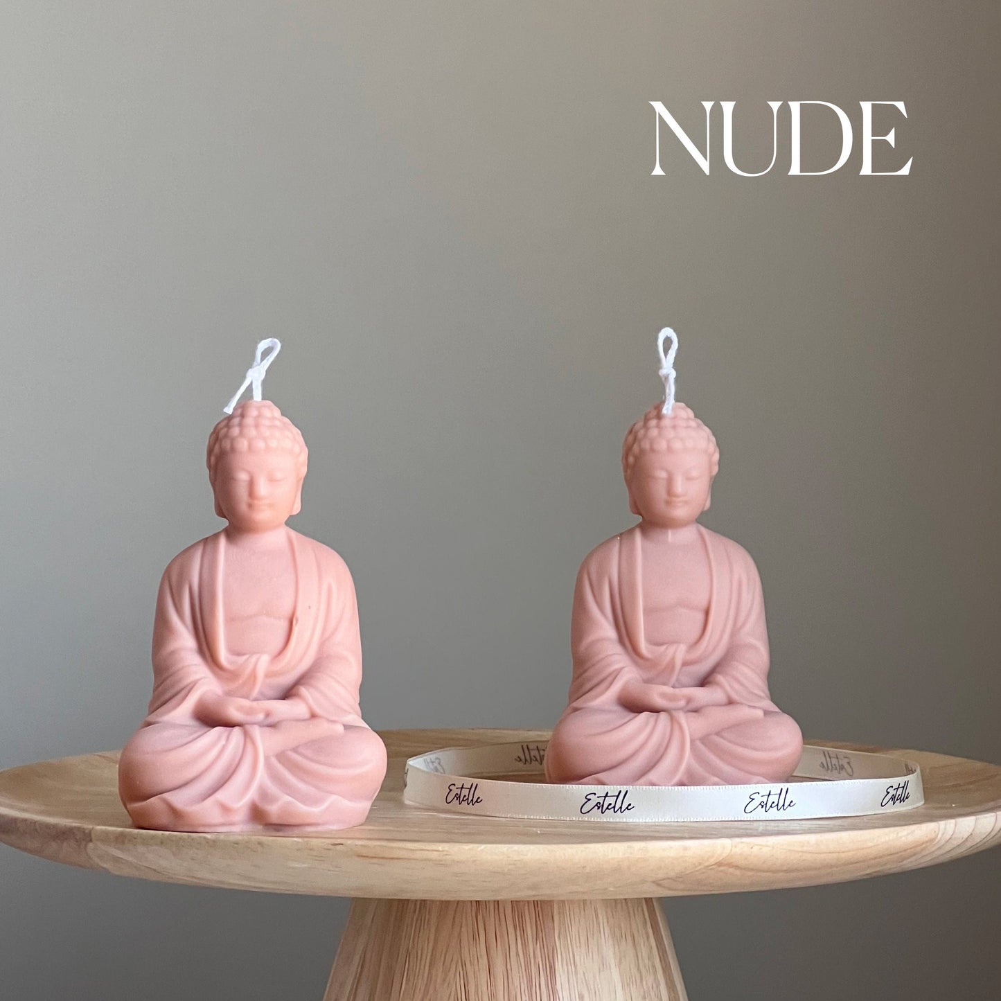Sojawachs-Buddha-Kerze: Skulpturale Statue Kerze, Heimdekoration
