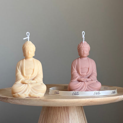 Sojawachs-Buddha-Kerze: Skulpturale Statue Kerze, Heimdekoration