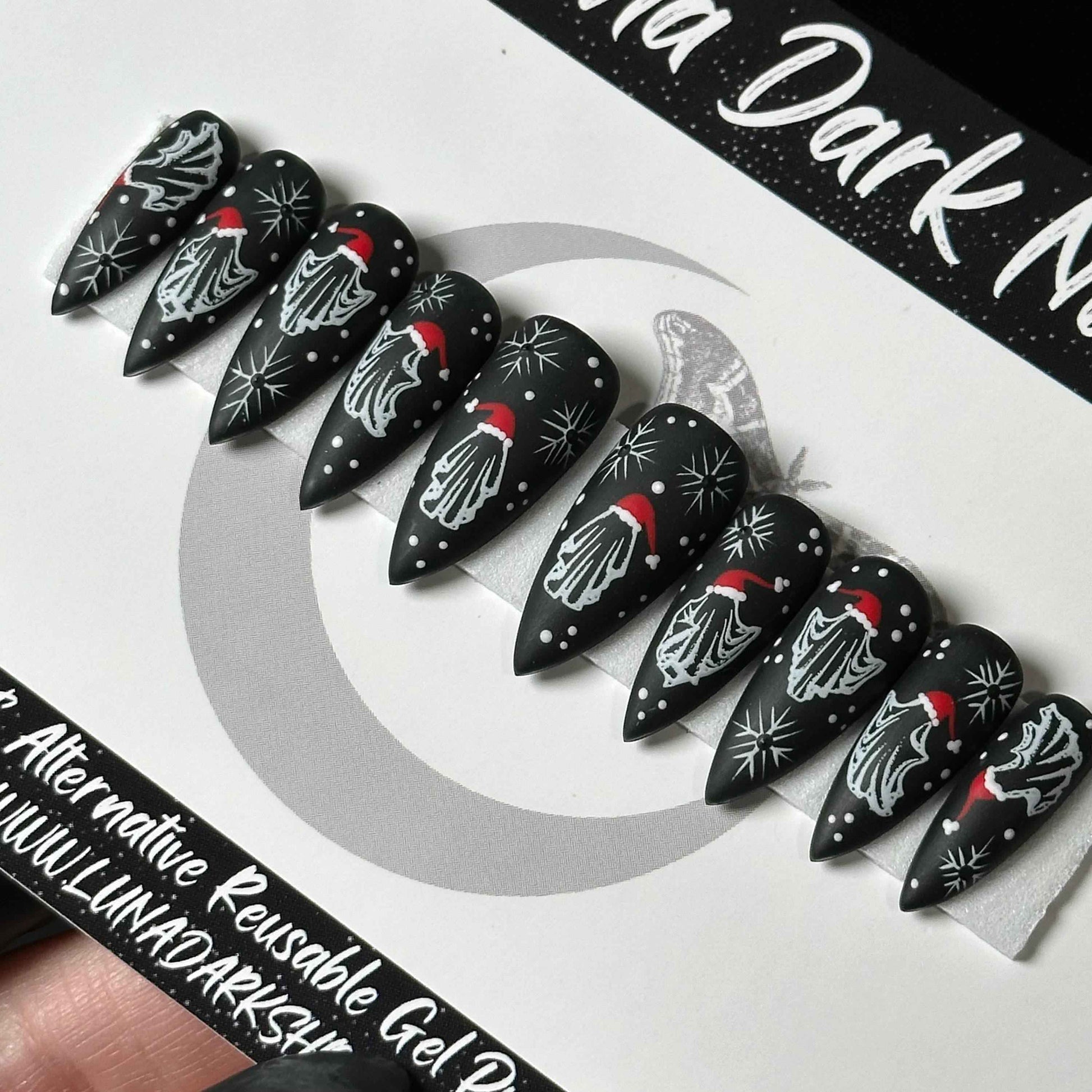 Black Christmas Ghosts