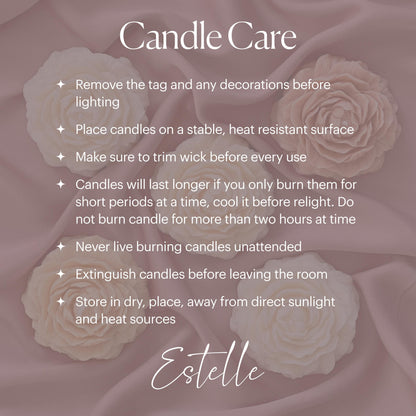 Handmade Ghost Candle: Spooky Halloween Decor, Soy Wax