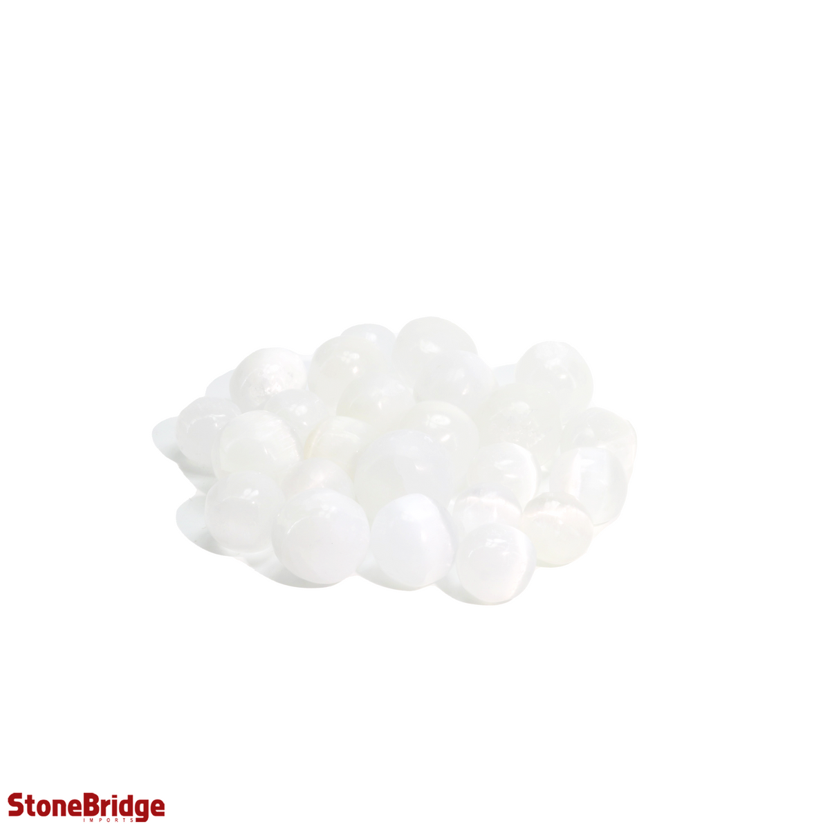 Selenite Tumbled Stones - Hand Polished