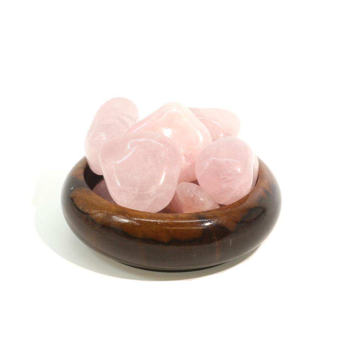 Rose Quartz E Tumbled Stones - Brazil