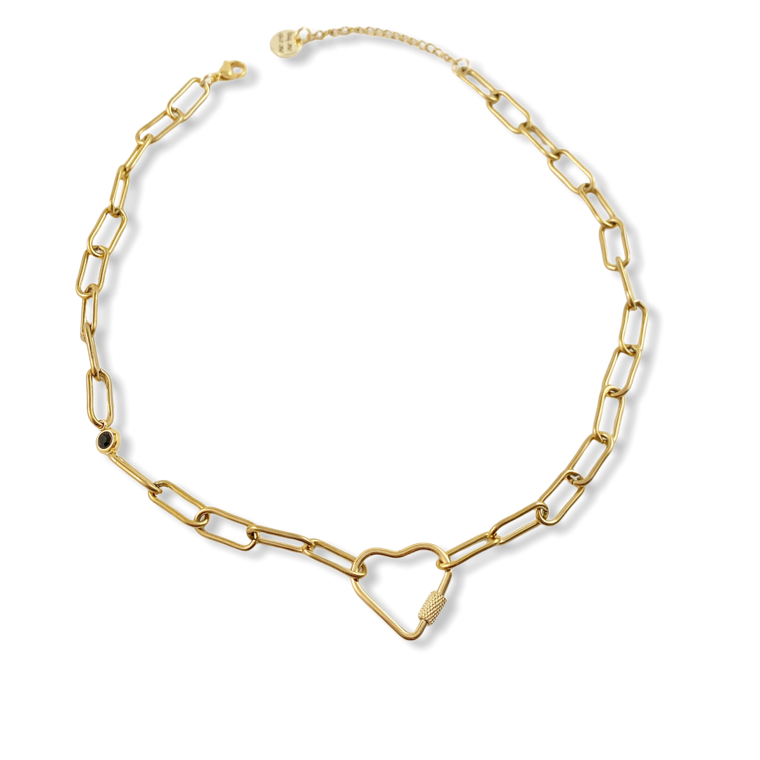 Gold Heart Necklace