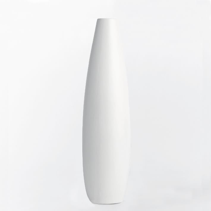 Weiße Vasenkollektion