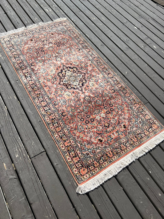 Indian Kashmir Rug | 2' 4" x 4' 8"