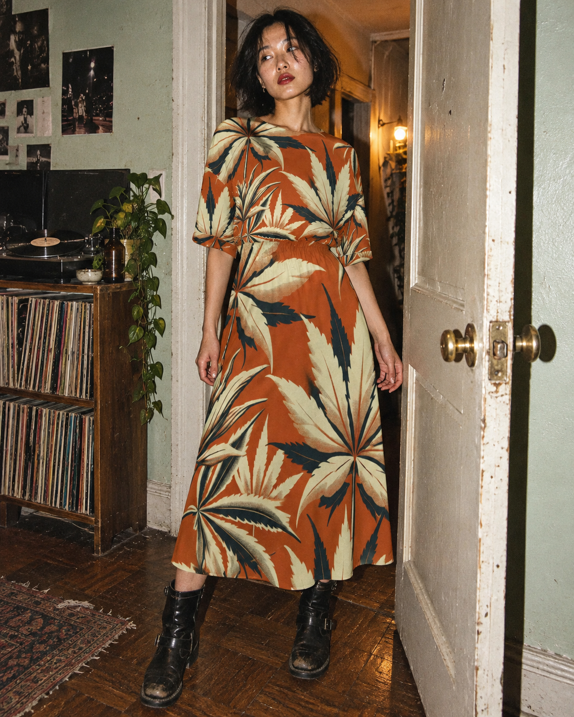 Cali Midi Pocket Dress