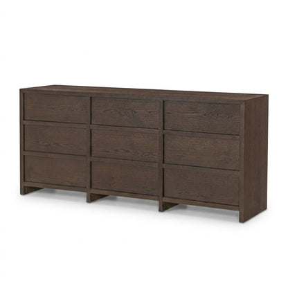Jarrett 9 Drawer Dresser Brown