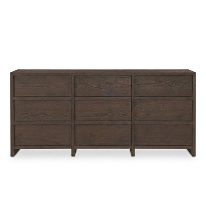 Jarrett 9 Drawer Dresser Brown