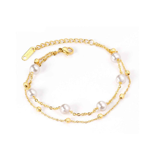 Pearl & Sphere Bangle