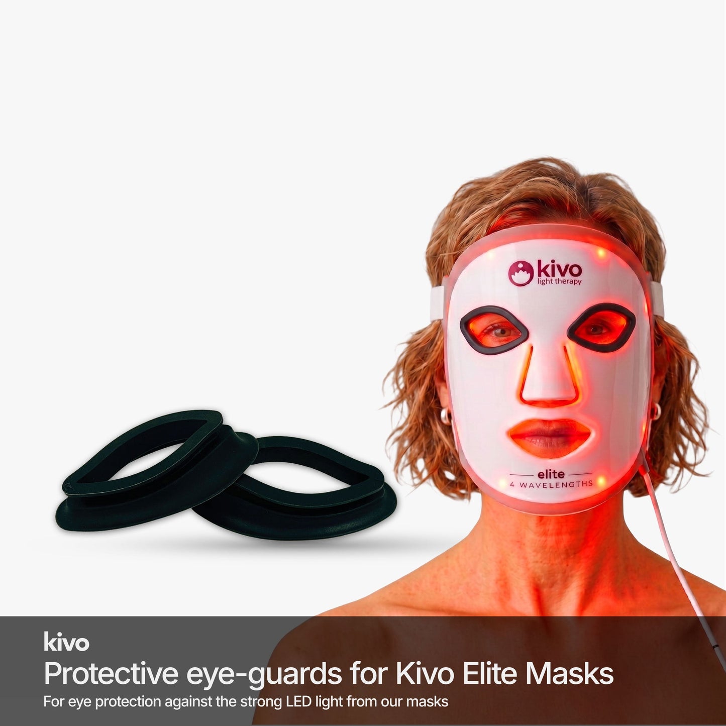Kivo Elite LED Light Therapy Face Mask
