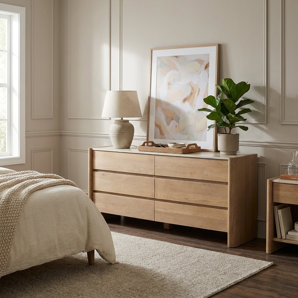 Larsson 6 Drawer Dresser Natural