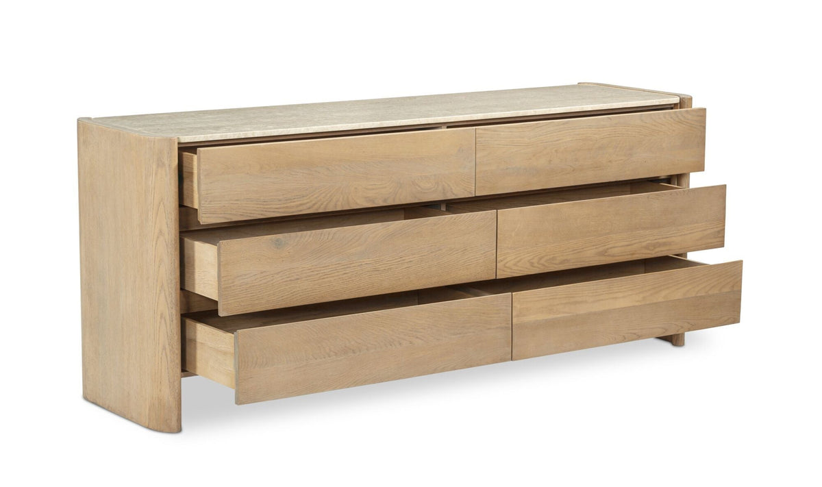 Larsson 6 Drawer Dresser Natural
