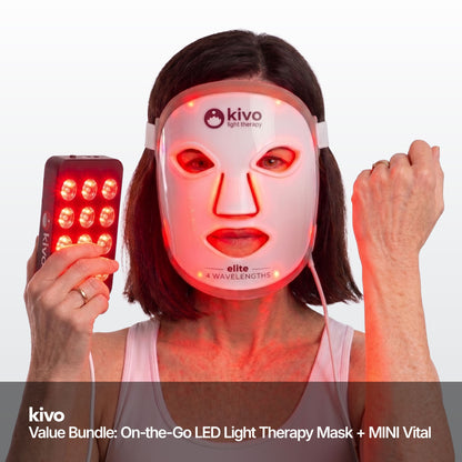 Kivo Elite LED Light Therapy Face Mask
