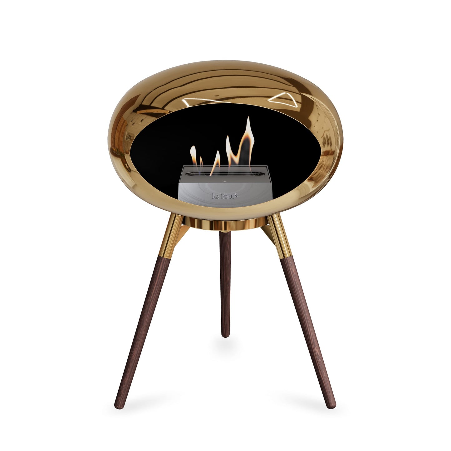 Le Feu Ground Low Dome <br>Chromed Rose Gold