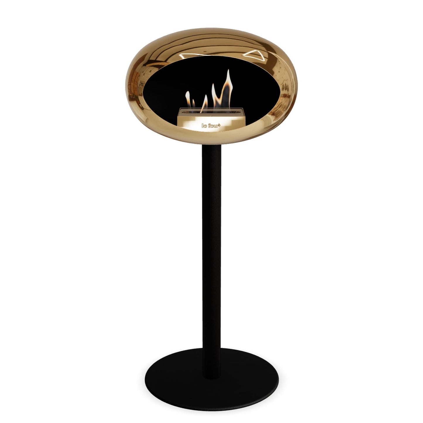 Le Feu Steel High Dome <br>Chromed Rose Gold
