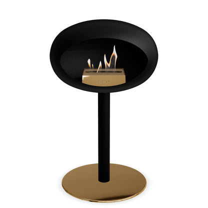 Le Feu Steel Low Dome <br>Black