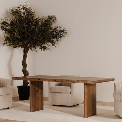 Lena Small Dining Table Brown