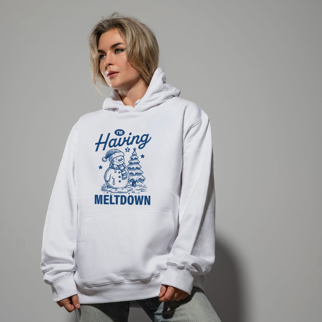 Hoodie "I'm Having A Meltdown" imprimé