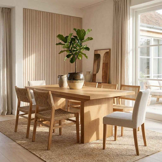 Lowell Extension Dining Table Natural