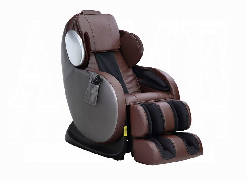 Maalish Power Recliner w/Lift, Heating & Massage - Chocolate