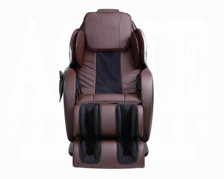 Maalish Power Recliner w/Lift, Heating & Massage - Chocolate