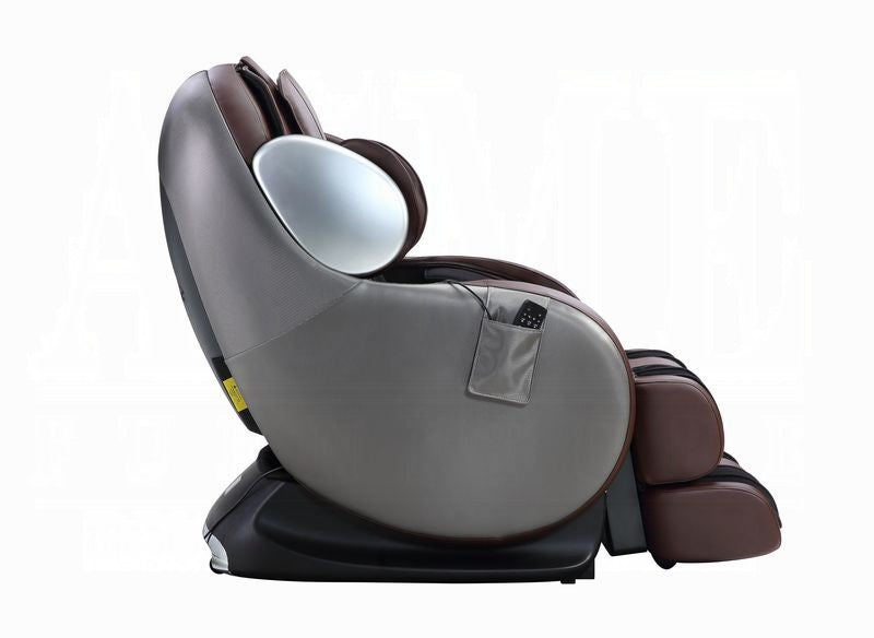 Maalish Power Recliner w/Lift, Heating & Massage - Chocolate