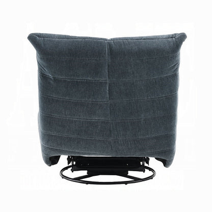 Brasov Swivel Chenille Recliner Accent Chair - Multiple Color Options