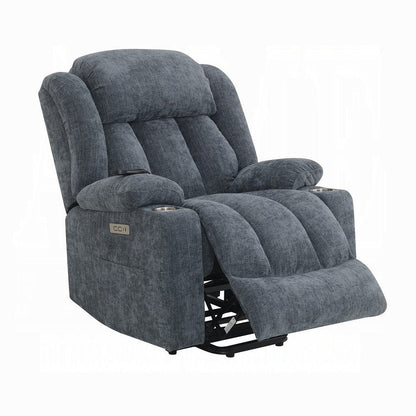 Krabi Power Recliner w/Lift, Heating & Massage - Blue