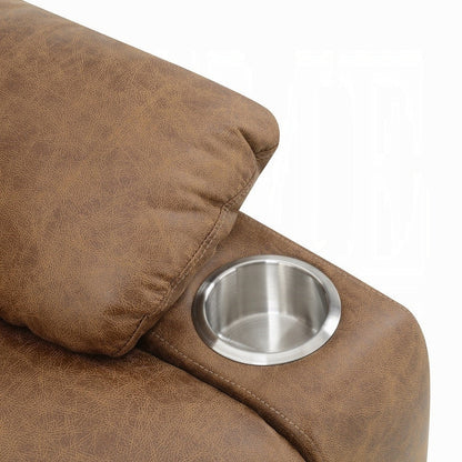 Krabi Power Recliner w/Lift, Heating & Massage - Brown