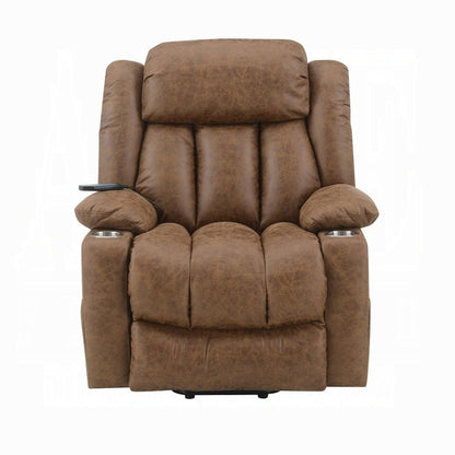 Krabi Power Recliner w/Lift, Heating & Massage - Brown