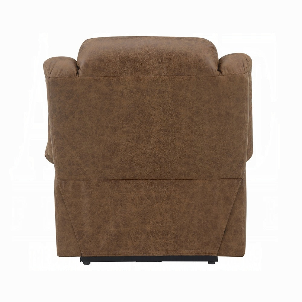 Krabi Power Recliner w/Lift, Heating & Massage - Brown