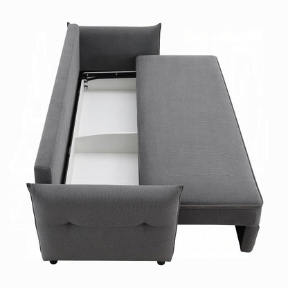 Cais Schlafsofa mit Stauraum in Grau