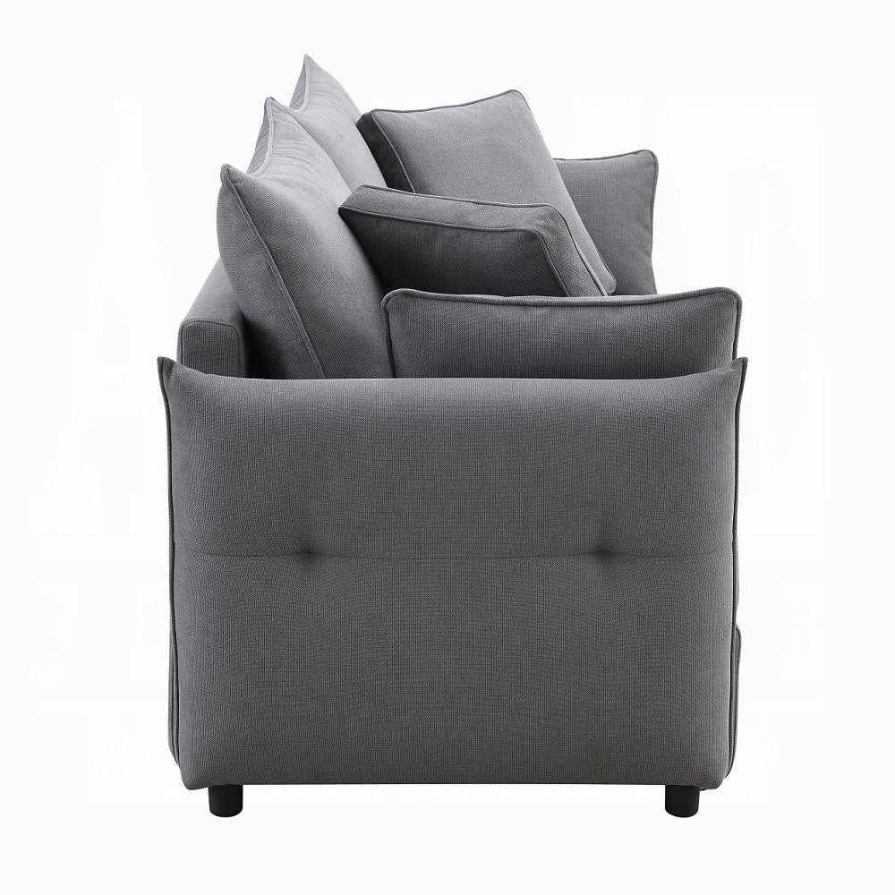 Cais Schlafsofa mit Stauraum in Grau