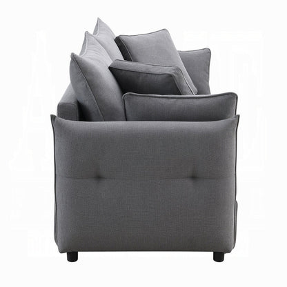 Cais Schlafsofa mit Stauraum in Grau