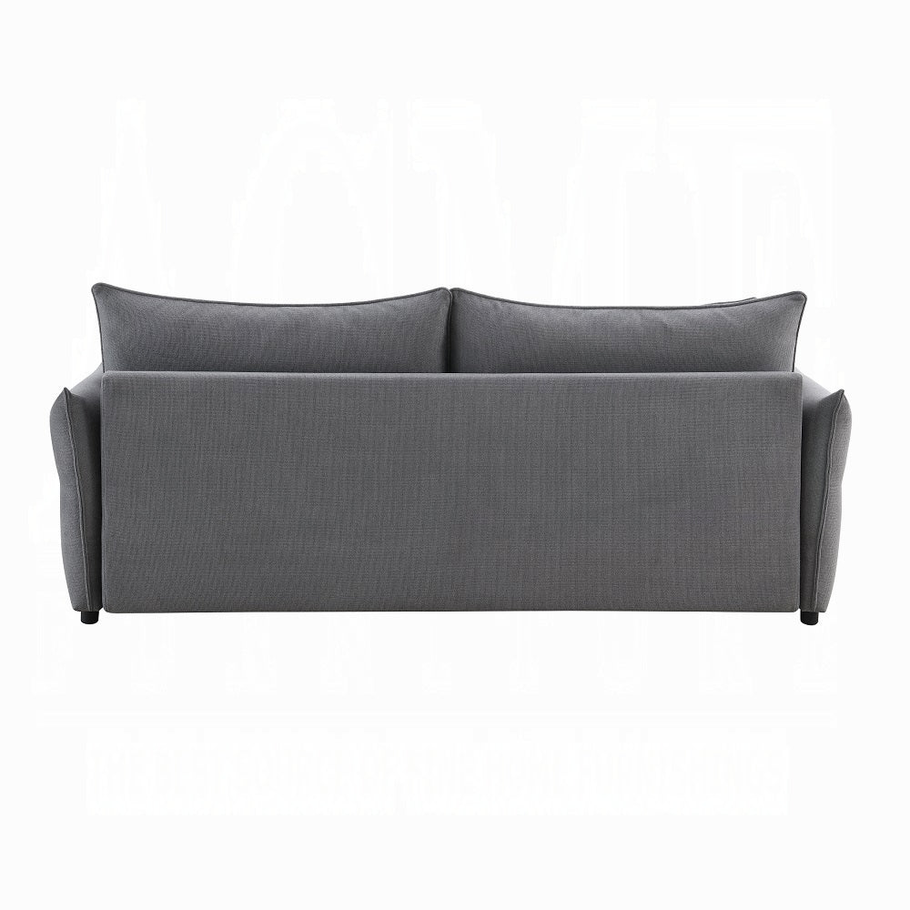 Cais Schlafsofa mit Stauraum in Grau