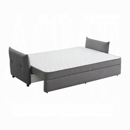 Cais Schlafsofa mit Stauraum in Grau