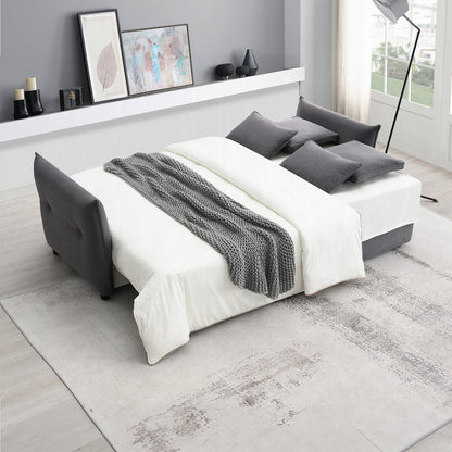 Cais Schlafsofa mit Stauraum in Grau