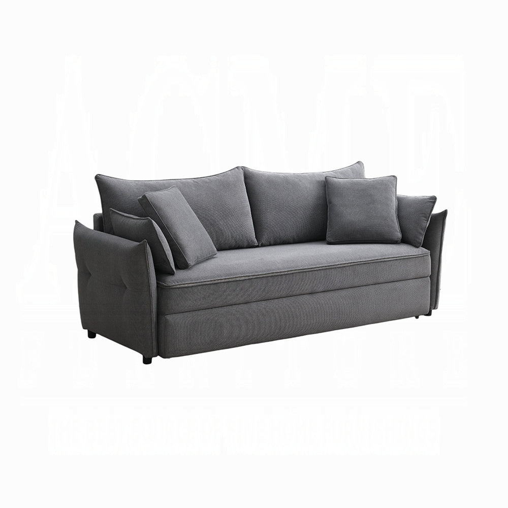 Cais Schlafsofa mit Stauraum in Grau